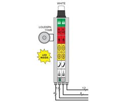 SHIPSET.I-17581 Inelth  3 x Light column ITS-07-ER-230-L-1FL-1S w/ 1 x Light Panel, Control Unit, etc.